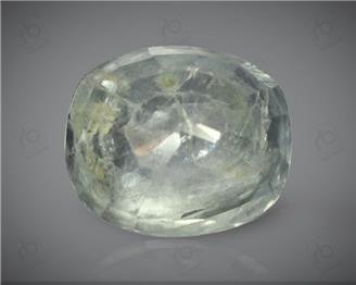 Natural White Sapphire Certified  4.57 CTS. ( 1584 )